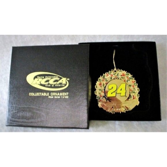 2007 Jeff Gordon 24 Nascar Christmas Ornament NIB - Picture 2 of 4